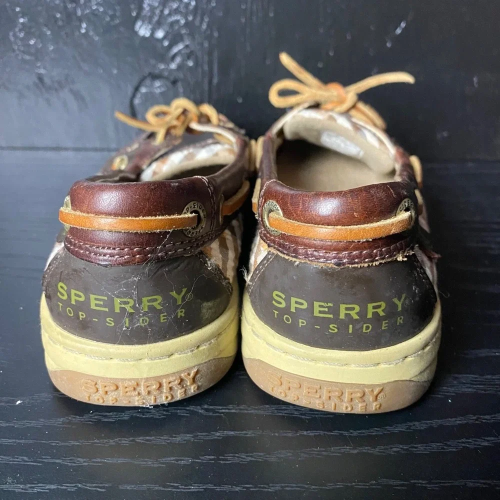 Sperry leather upper
